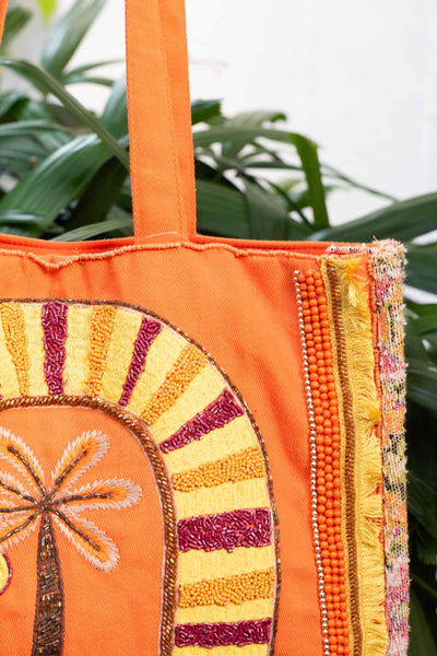 Orange Desert Bag