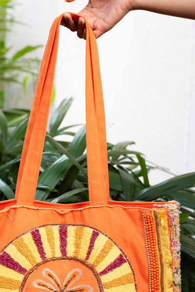 Orange Desert Bag