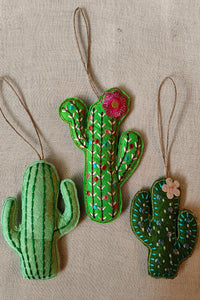 Cactus Danglers - Set of 3