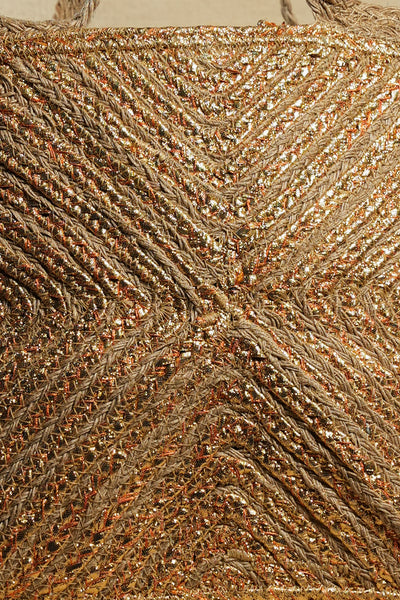 Ankara Gold Tote