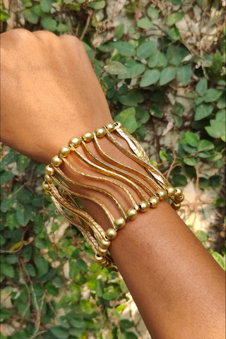 Ripple Bracelet - Golden