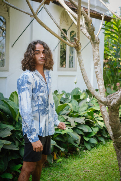 Jungle Blue Shirt - Long Sleeve