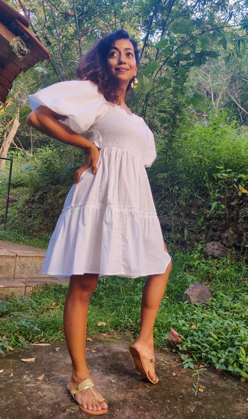 Bahama Dress - White