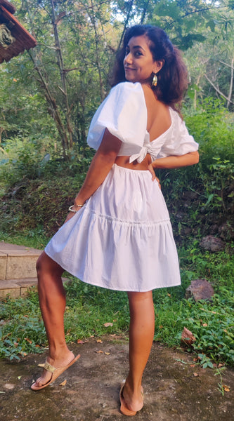 Bahama Dress - White