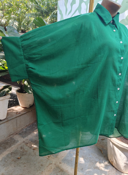 Saria Shirt - Emerald
