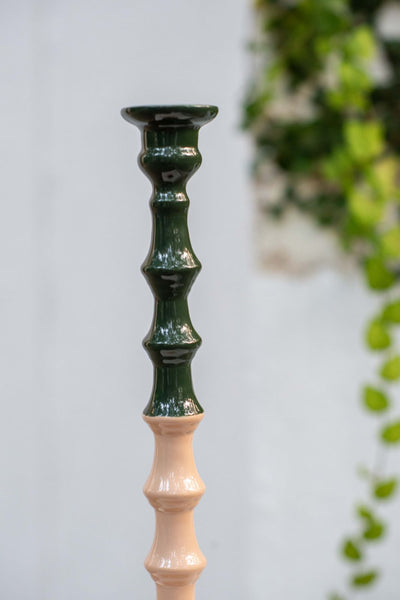 Gaston Candle Stand - Green
