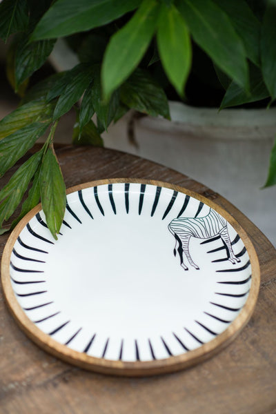 Zebra Plate