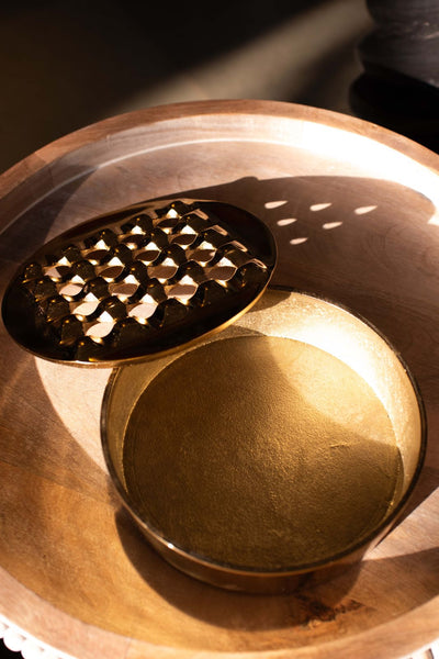 Golden Loht Ashtray - Round