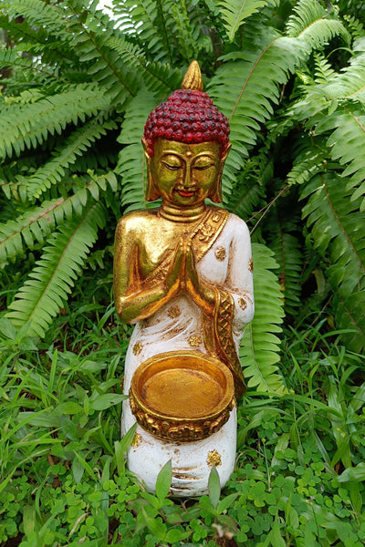 Praying Buddha Tea Light
