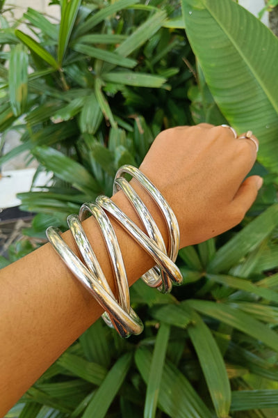 Silver Bangles