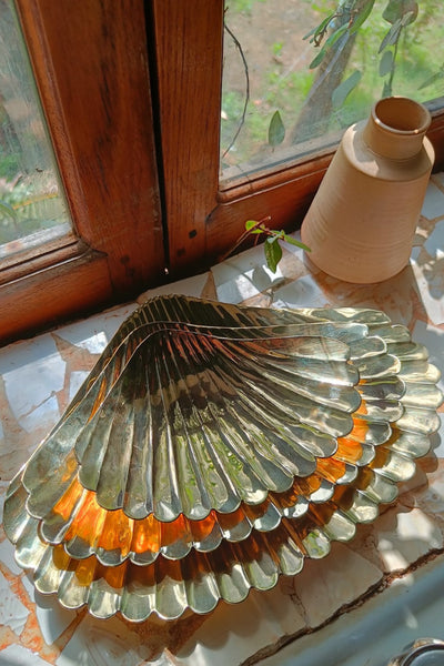 Golden Shell Dish