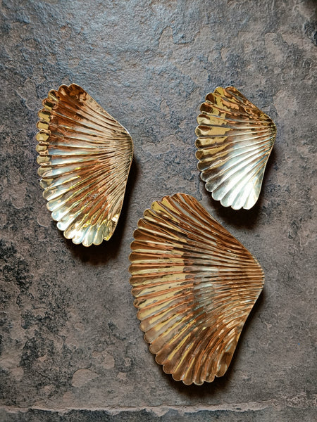 Golden Shell Dish