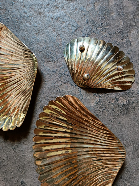 Golden Shell Dish