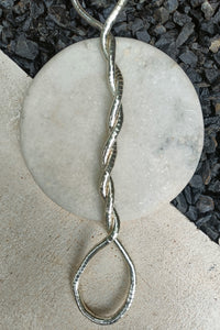 Twist Necklace - Silver