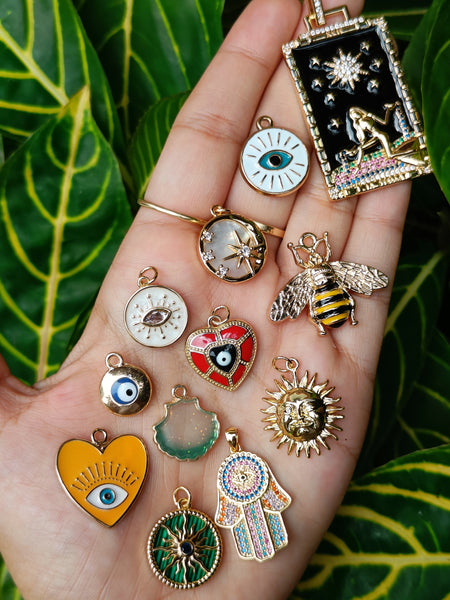 Yellow Heart Charm