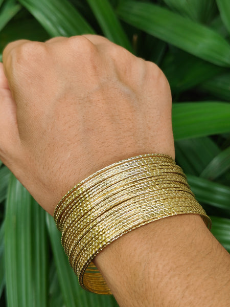 Multistring Cuff - Gold