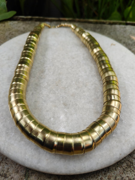 Golden Chunky Necklace