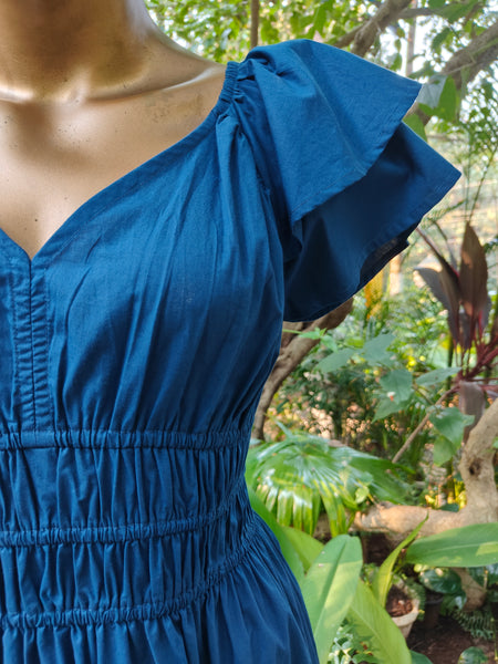 Prairie Dress - Navy