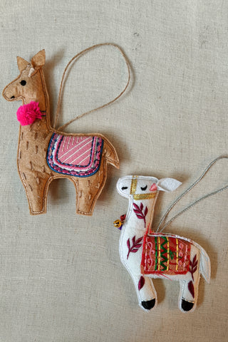 Llama Danglers - Set of 2