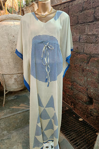 Nomusa Kaftan - Blue Stripe