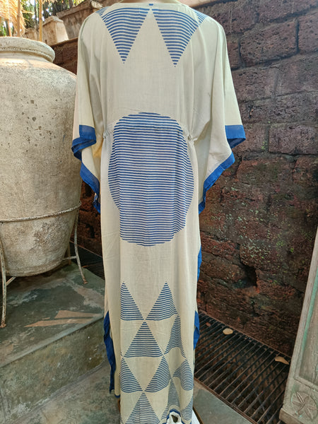Nomusa Kaftan - Blue Stripe