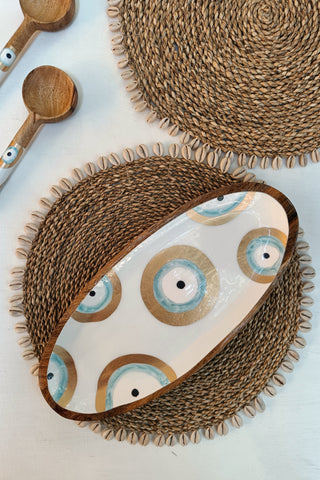 Ojo Oval Platter
