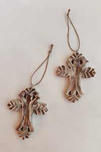 Cross Danglers - Set of 2