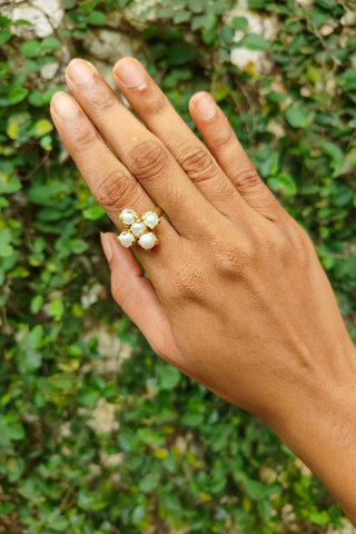 Five Pearl Ring