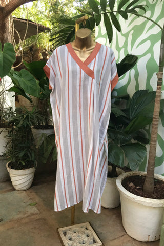 Indo Stripe Kaftan