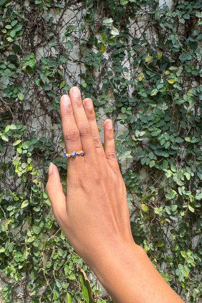 Blue Mati Ring