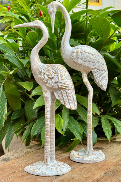 Crane - Gold & White Wash