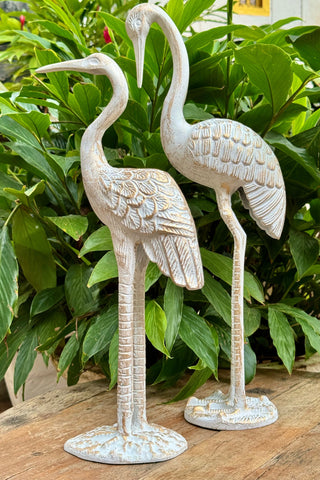 Crane - Gold & White Wash