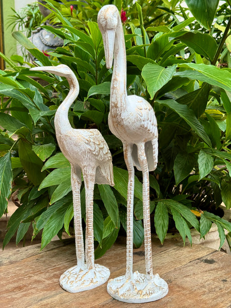 Crane - Gold & White Wash