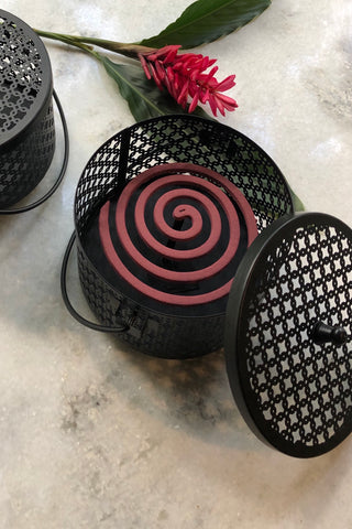 Black Coil Holder