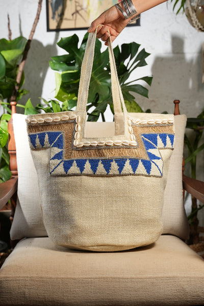 Aztec Jute Bag