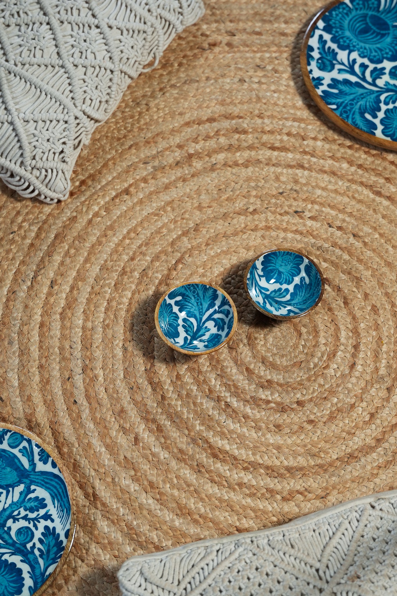 Blue bird Bowl - Set of 2