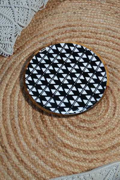 Africa B&W Plate