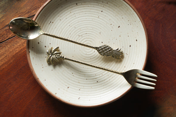 Pineapple & Palm Cutlery Set