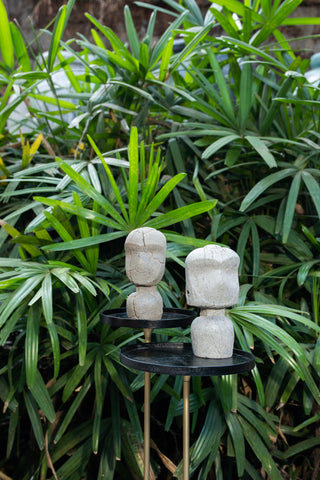 Moai Clay Doll - Set of 2