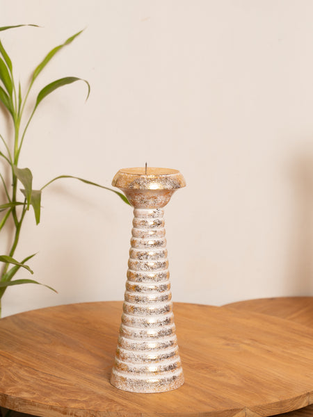 Ribbed Candle Stand