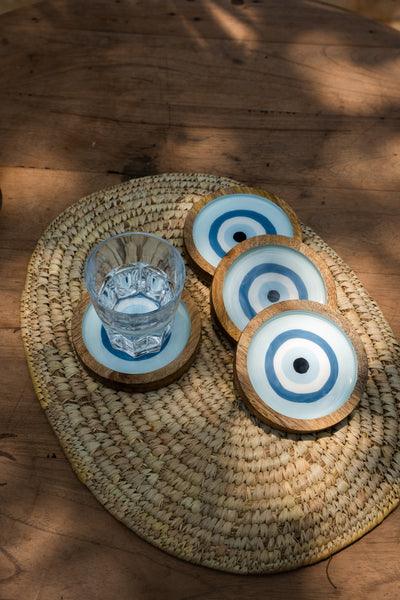 Evil Eye Coaster - Set of 4