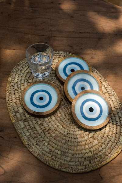 Evil Eye Coaster - Set of 4