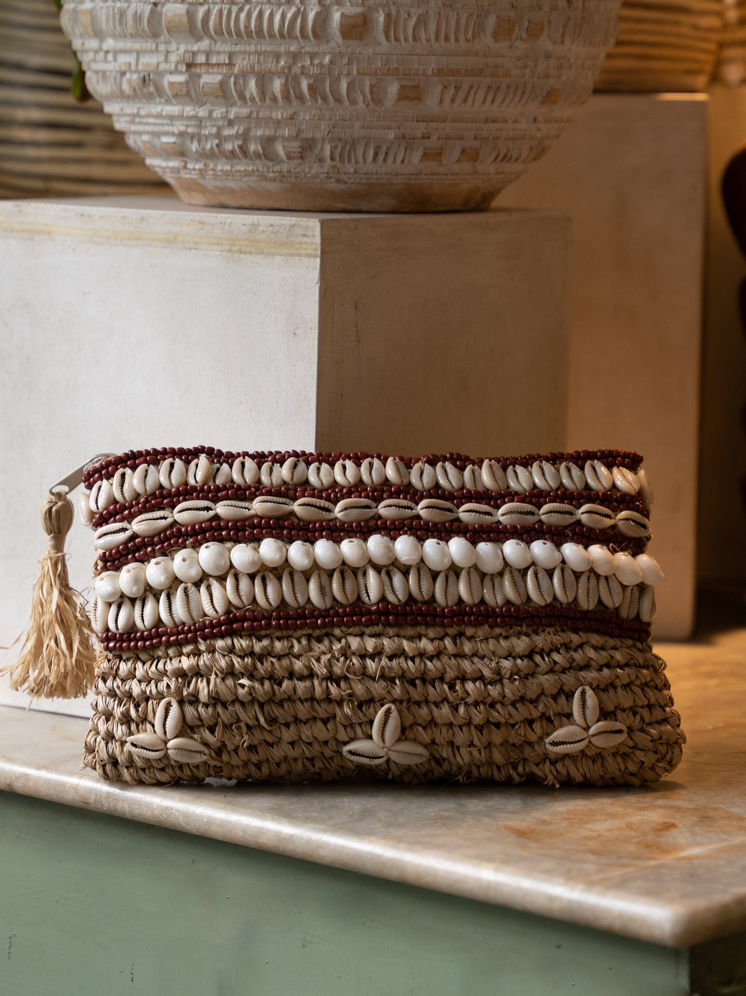 Loreto Purse - Maroon
