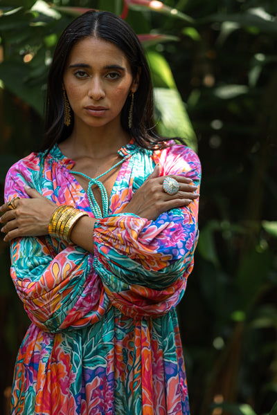 Cove Dress - Reef Garden