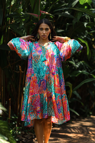 Cove Dress - Reef Garden