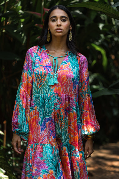 Cove Dress - Reef Garden
