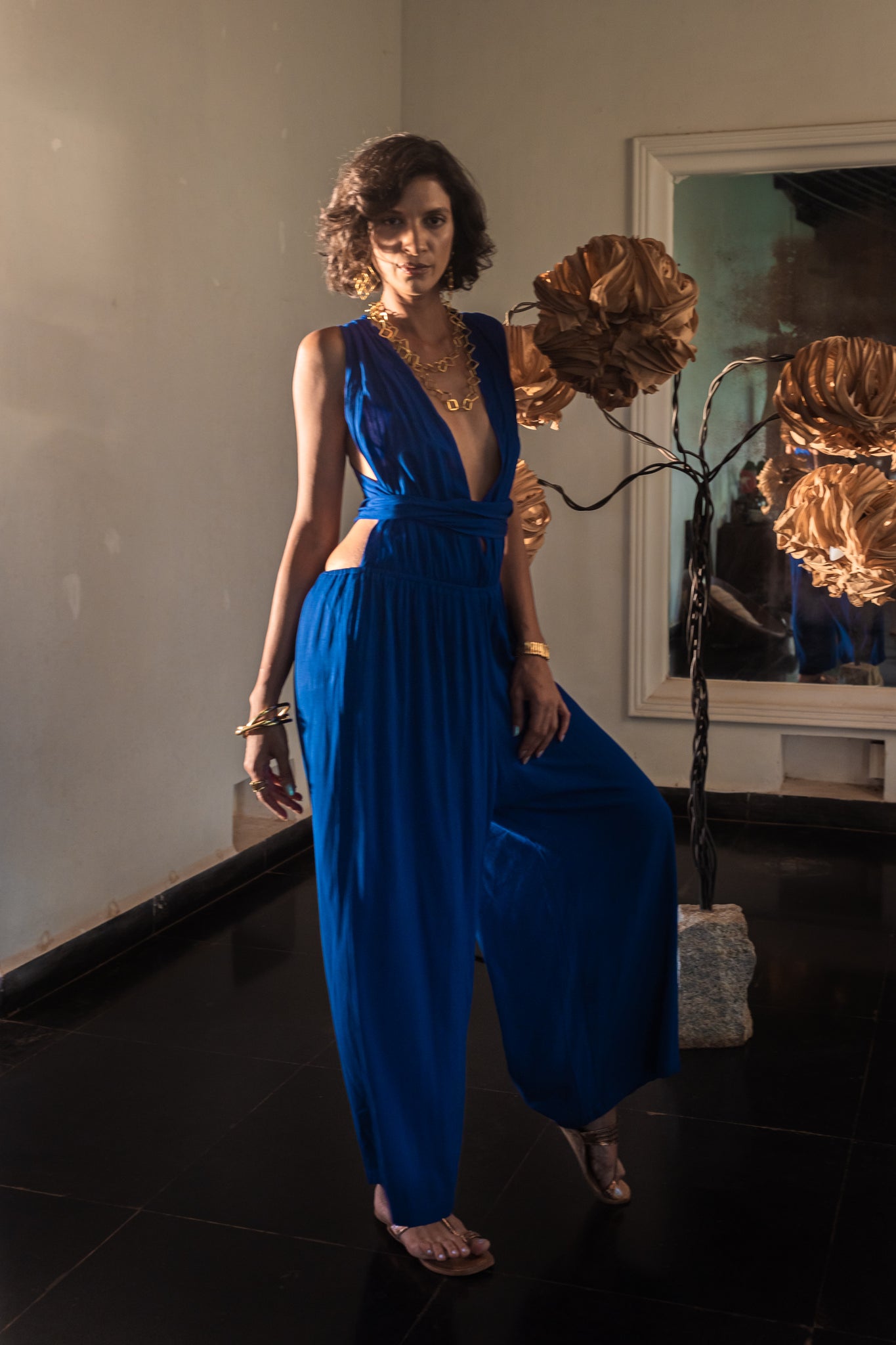 Eleganza Jumpsuit - Ultra Blue