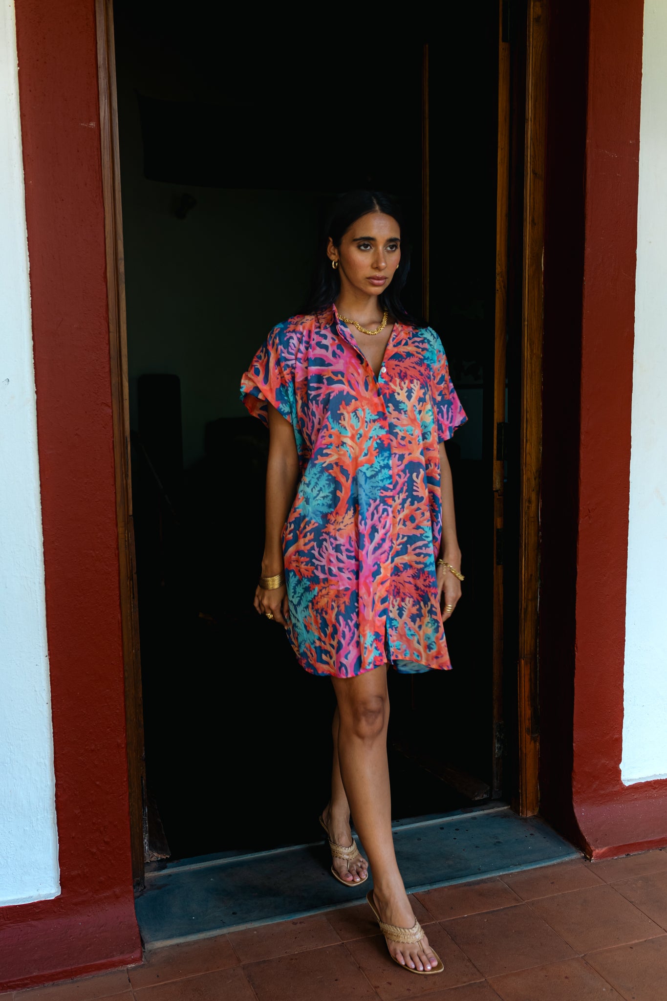 Boat Shirt - Reef Fluro