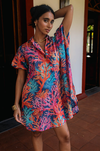 Boat Shirt - Reef Fluro