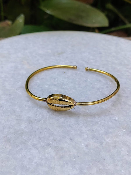 Golden Cowrie Bracelet